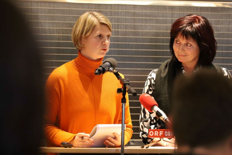 Dolmetscherin Julija Schellander-Obid, Tatjana Gregorčič, Amt für Wirtschaft, Landwirtschaft und Tourismus in Nova Gorica 