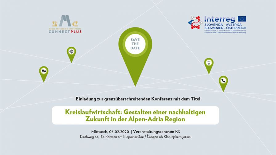 Wirtschaftskonferenz - Kreislaufwirtschaft: Gestalten einer nachhaltigen Zukunft in der Alpen-Adria Region